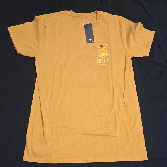 Other - Surf It Mustard Tee